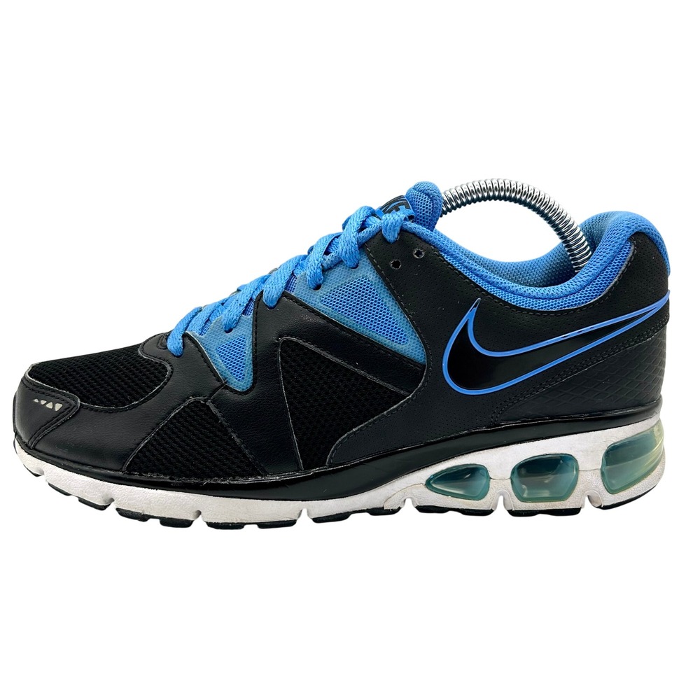 Nike Air Max Turbulence 17 Running Shoes Black Blue Womens 10 Sneaker 429877-004